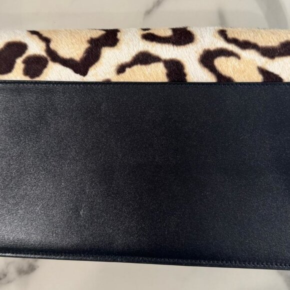SAINT LAURENT BELLECHASSE Medium Leopard-Print Pony-Effect Smooth Leather - Picture 3 of 5
